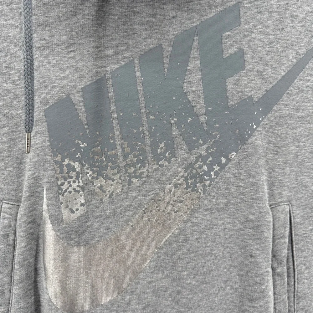 Nike Gray Cowl Neck Hoodie Pullover‎ Sweatshirt Women's XL